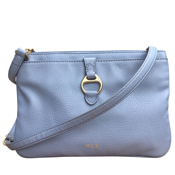 Lauren Ralph Lauren Light Blue Shoulder Bag - Picture 1 of 16